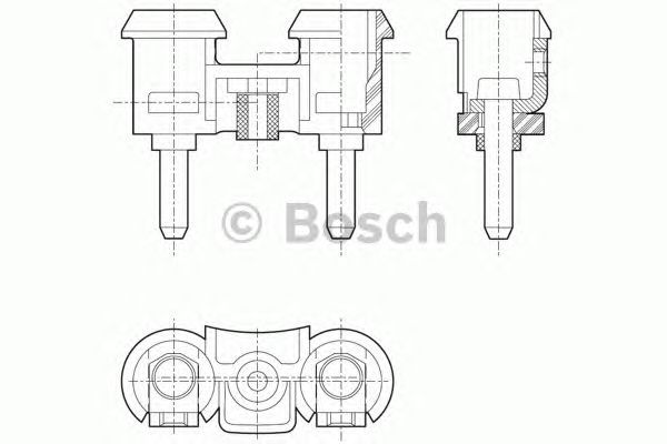 BOSCH AIR HORN (HGV) – 0320226008