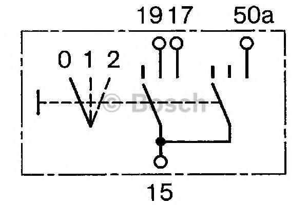 BOSCH IGNITION SWITCH – 0343008009