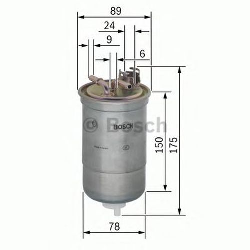 BOSCH CAR FUEL FILTER N6267 – 0450906267