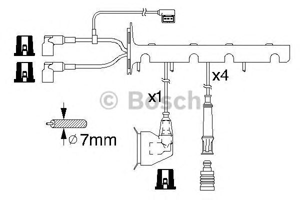 BOSCH IGNITION LEAD – 0986356325