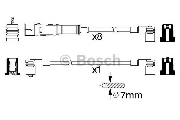 BOSCH IGNITION LEAD – 0986356334