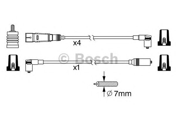 BOSCH IGNITION LEAD – 0986356342