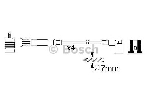 BOSCH IGNITION LEAD – 0986356361