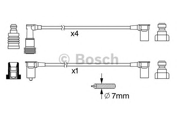 BOSCH IGNITION LEAD – 0986356377