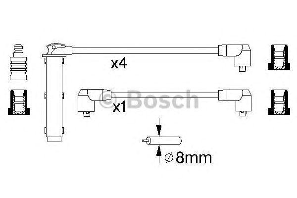 BOSCH IGNITION LEAD – 0986356802