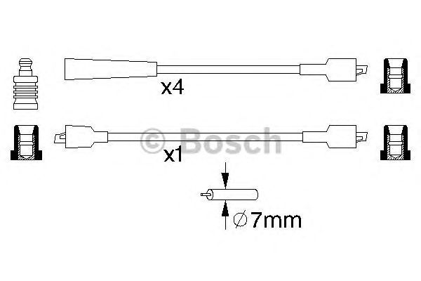 BOSCH IGNITION LEAD – 0986356855