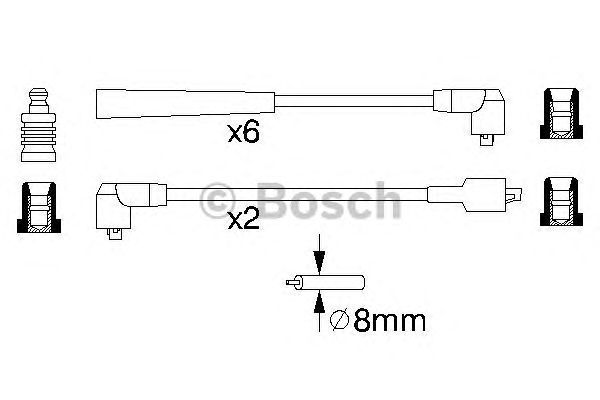 BOSCH IGNITION LEAD – 0986356858