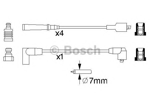 BOSCH IGNITION LEAD – 0986356866