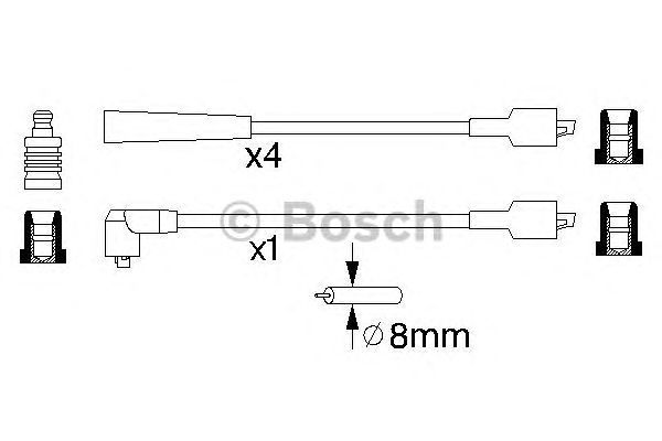 BOSCH IGNITION LEAD – 0986356868