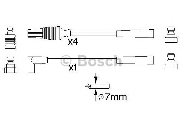 BOSCH IGNITION LEAD – 0986356889