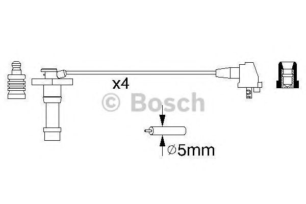 BOSCH IGNITION LEAD – 0986356928