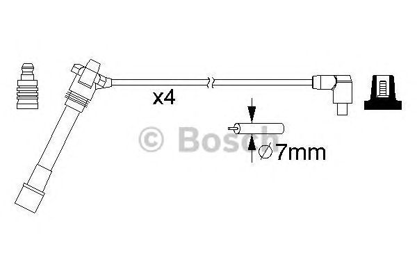 BOSCH IGNITION LEAD – 0986357181