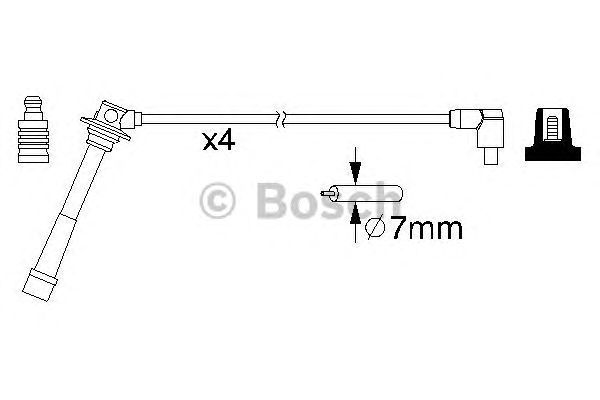 BOSCH IGNITION LEAD – 0986357198