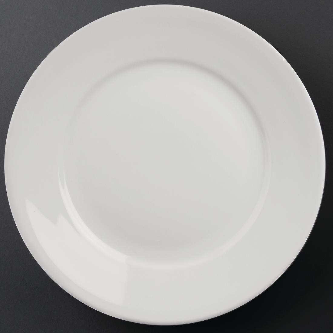 Athena Hotelware Wide Rimmed Plates 280mm (Pack of 6) – [CC210]