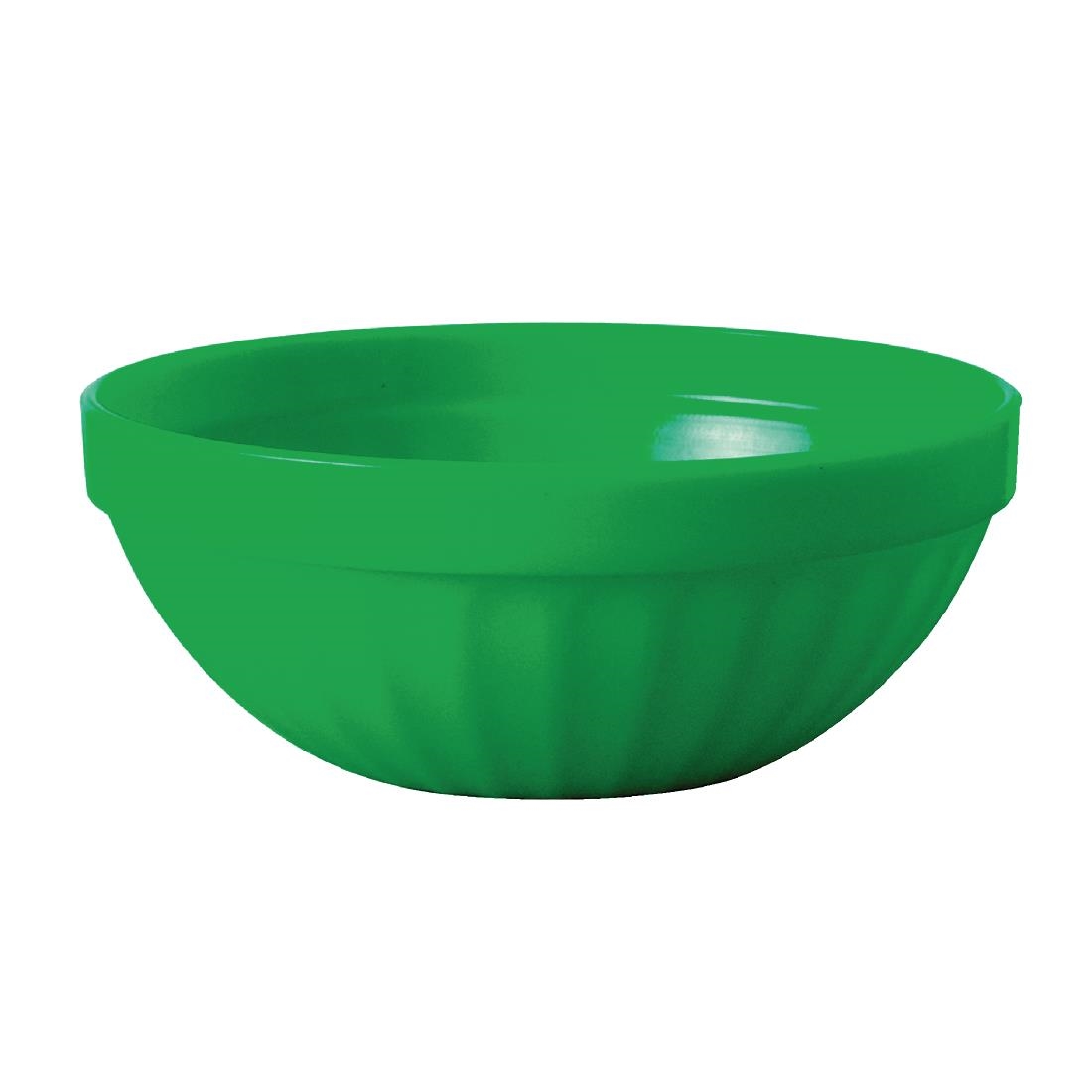 Kristallon Polycarbonate Bowls Green 102mm (Pack of 12) – [CE275]