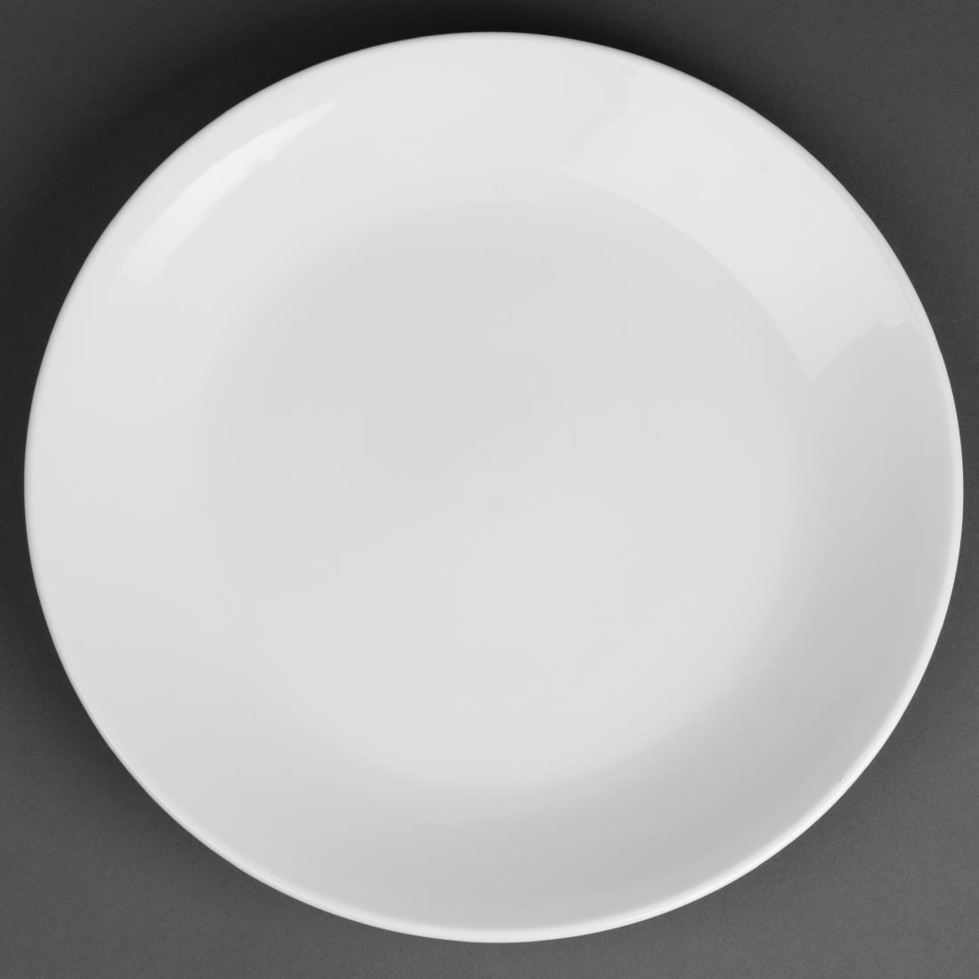 Royal Porcelain Classic White Coupe Plates 260mm (Pack of 12) – [CG005]