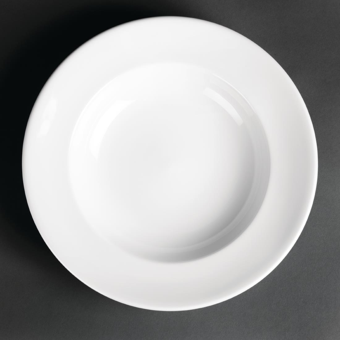 Royal Porcelain Classic White Pasta Plates 260mm (Pack of 12) – [CG057]