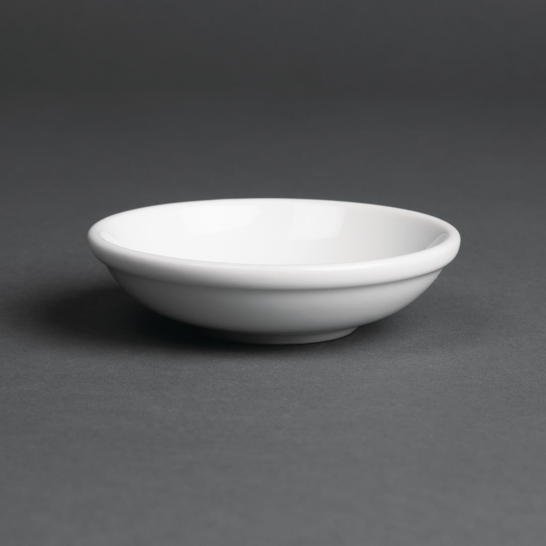 Royal Porcelain Kana Thick Sauce Dishes 85mm (Pack of 60) – [CG116]