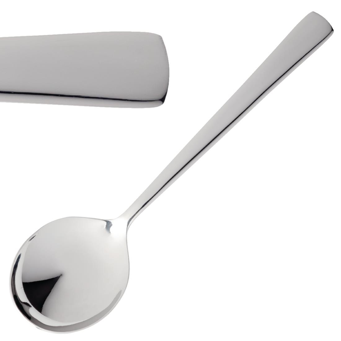 Amefa Moderno Soup Spoon (Pack of 12) – [DM242]