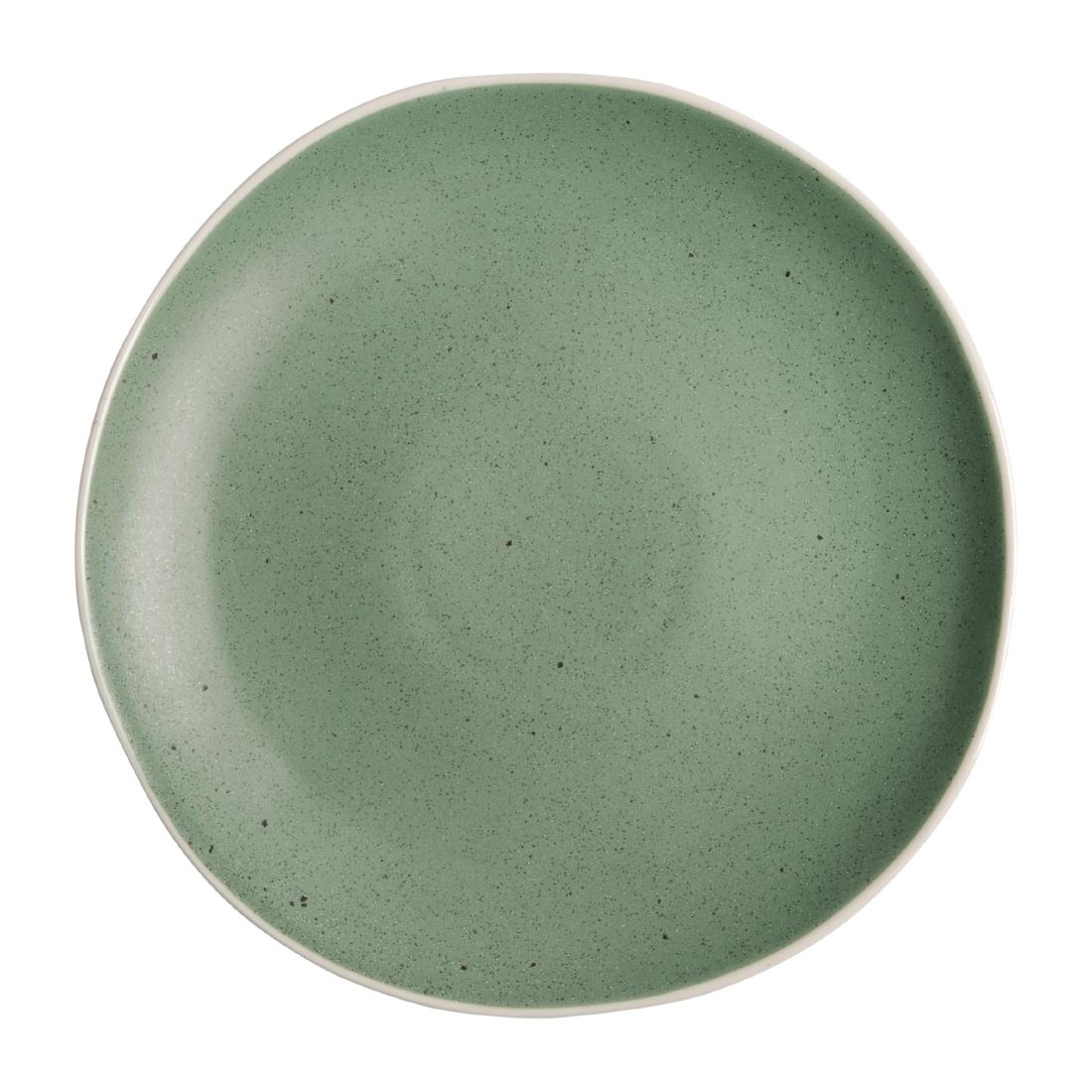 Olympia Chia Plates Green 270mm (Pack of 6) – [DR800]