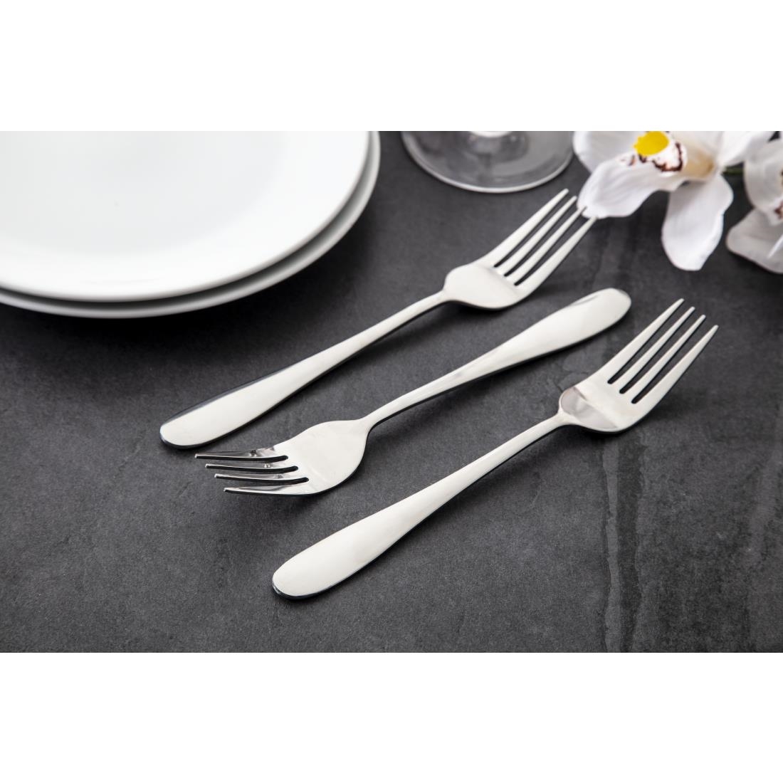 Utopia Manhattan Table Forks (Pack of 12) – [DY355]