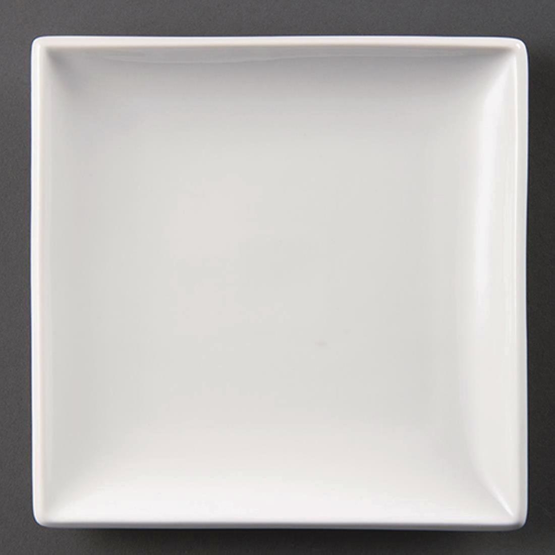 Olympia Whiteware Square Plates 295mm (Pack of 6) – [U156]