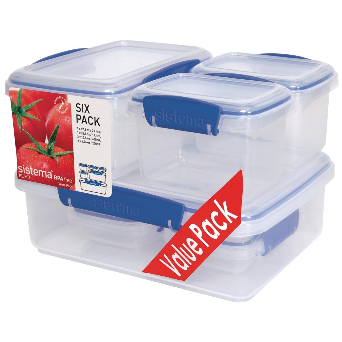 Sistema Klip It Storage Container Multipack U735 Ebay