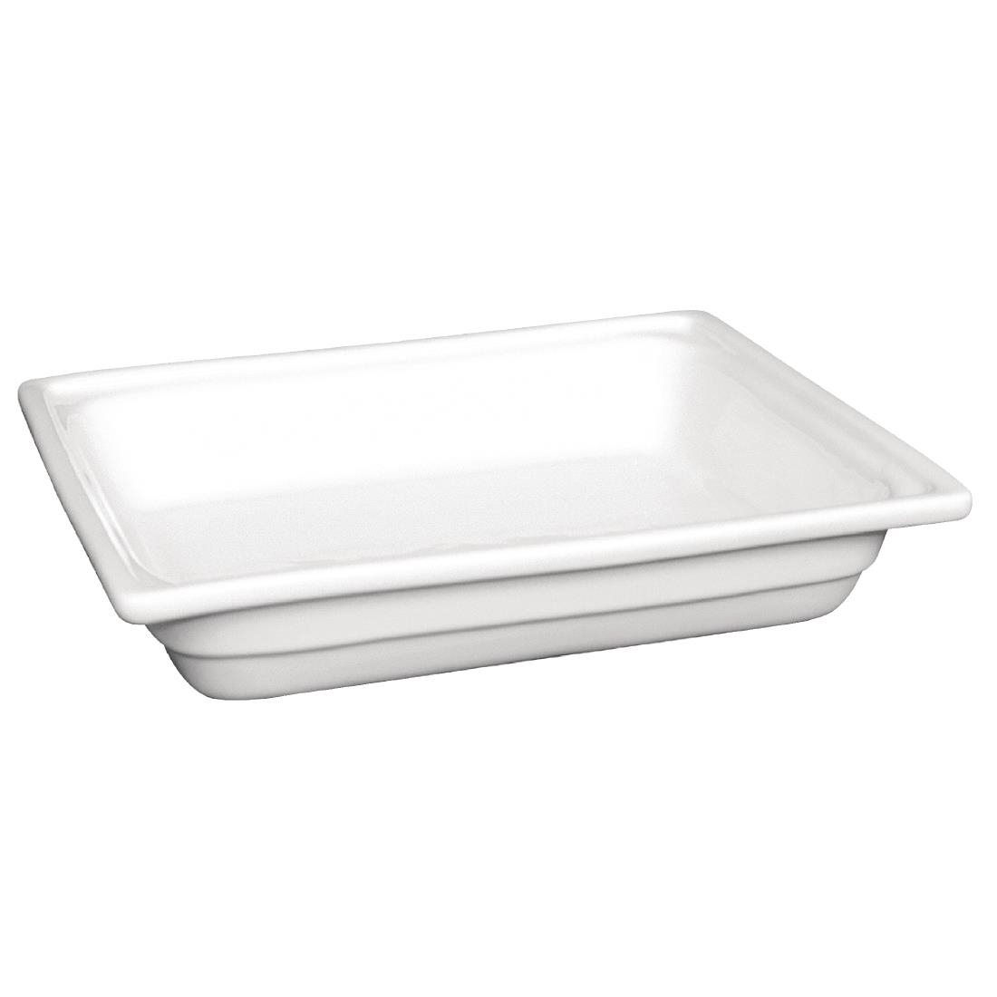 Olympia Whiteware 1/2 Half Size Gastronorm 65mm – [U808]