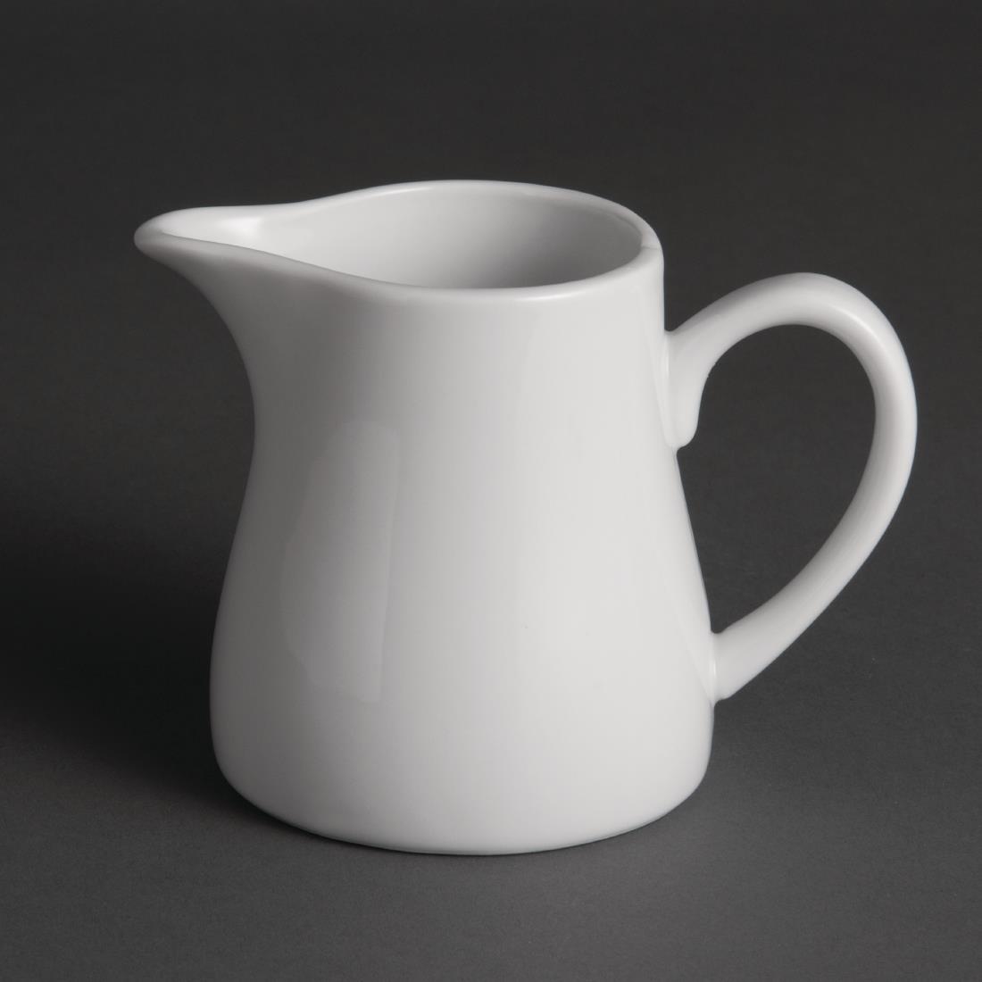 Olympia Whiteware Cream and Milk Jugs 305ml (Pack of 6) – [U821]