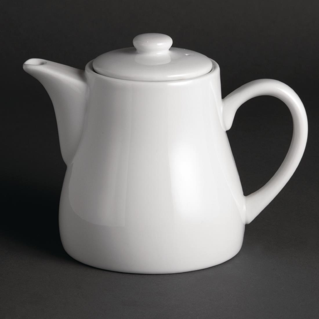 Olympia Whiteware Teapots 795ml (Pack of 4) – [U823]