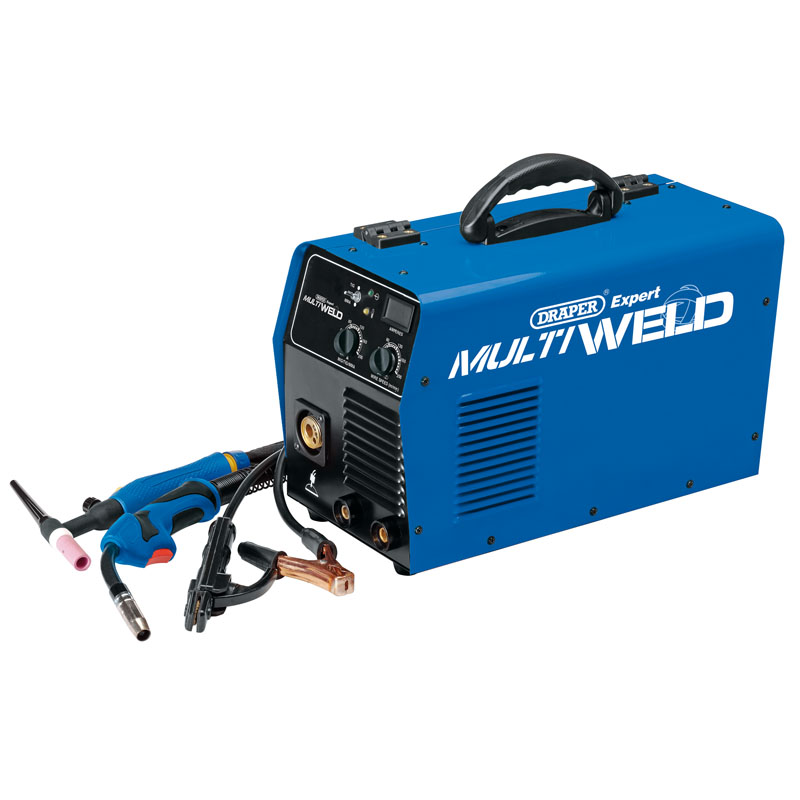 DRAPER 230V Multi Process Welder MIG/TIG/MMA (200A) [00588]