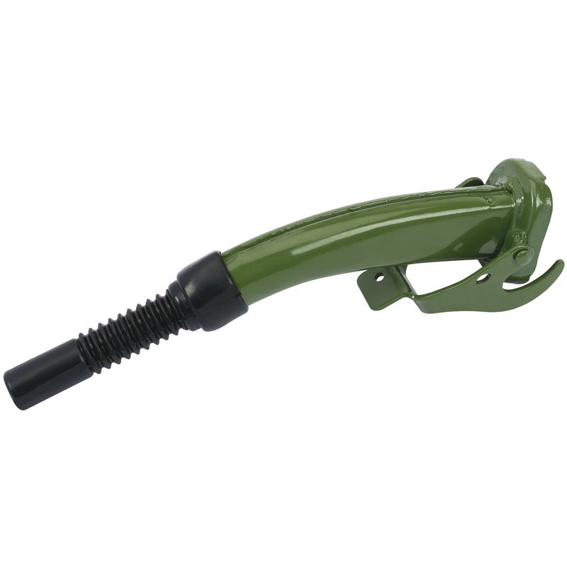 DRAPER Green Steel Spout for 5/10/20L Fuel Cans [07826]