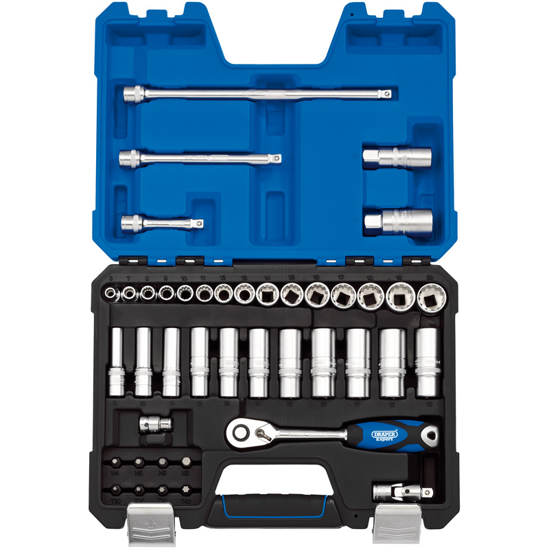 DRAPER 3/8″ Sq. Dr. Metric Socket Set (42 Piece) [16480]