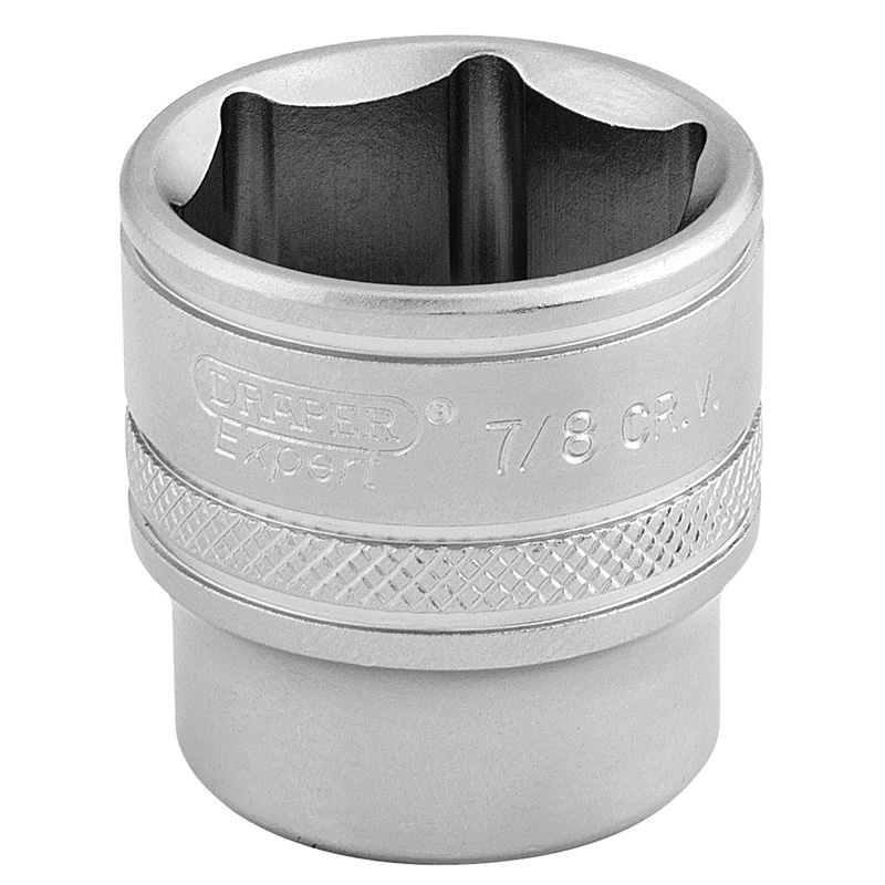 DRAPER 3/8″ Sq. Dr. 6 Point Imperial Socket (7/8″) [16576]