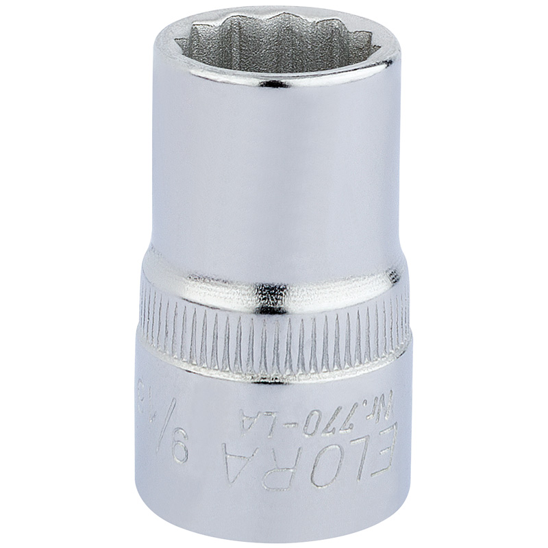 DRAPER 9/16″ 1/2″ Sq. Dr. Elora Bi-Hexagon Socket [24369]