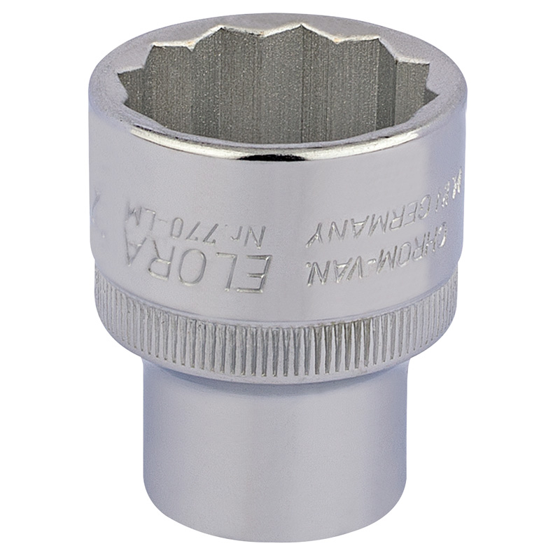 DRAPER 27mm 1/2″ Sq. Dr. Elora Bi-Hexagon Socket [24723]