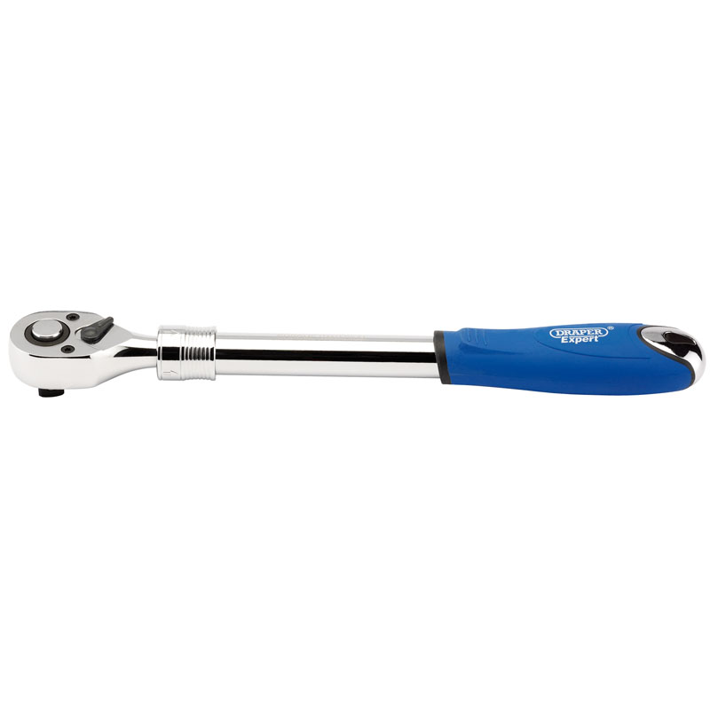 DRAPER 1/2″ Sq. Dr. 72 Tooth Extending Reversible Ratchet [26800]