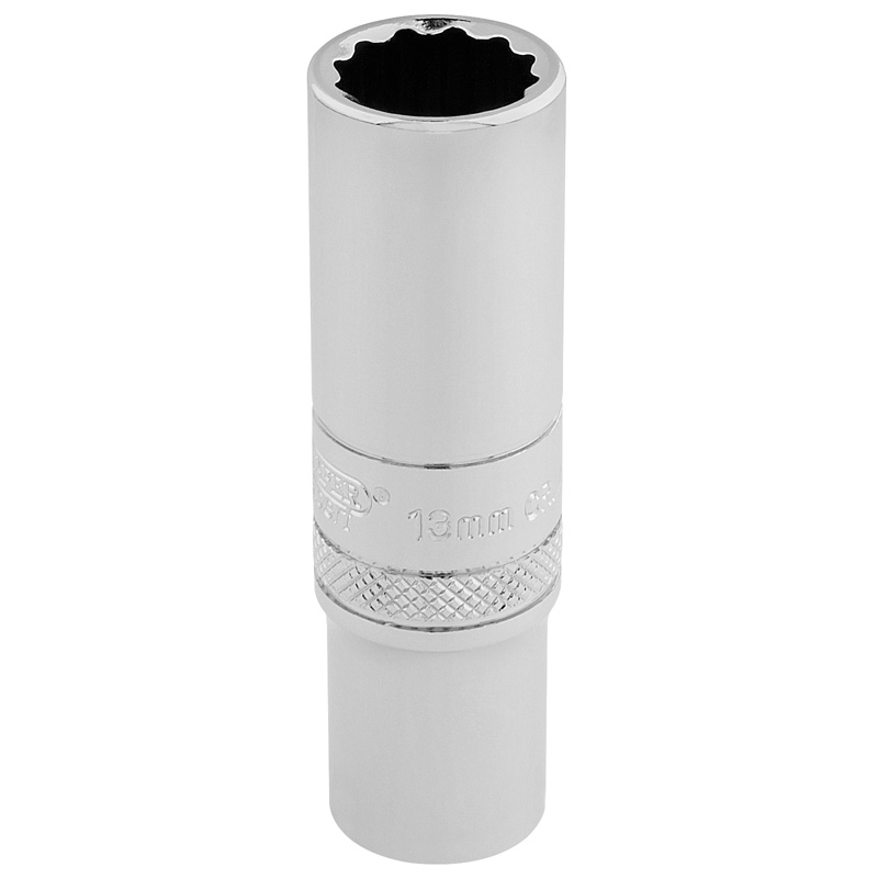 DRAPER 3/8″ Sq. Dr. Hi-Torq® 12 Point Deep Socket (13mm) [32823]