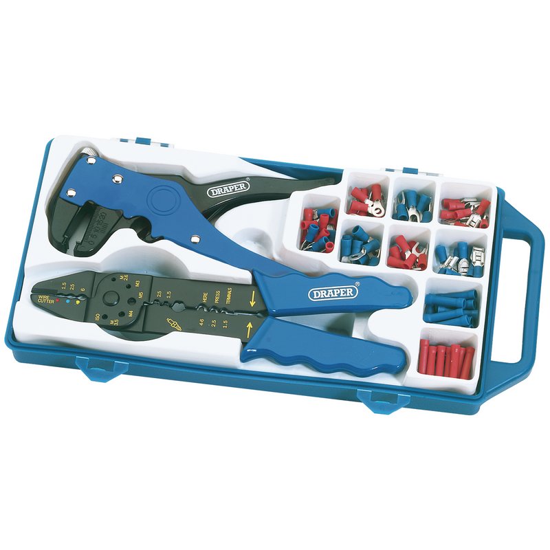 DRAPER 6 Way Crimping and Wire Stripping Kit [33079]