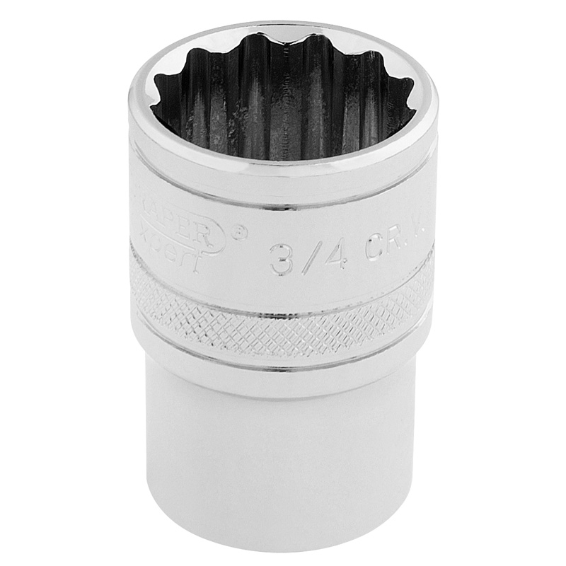 DRAPER 1/2″ Sq. Dr. Hi-Torq® 12 Point Socket (3/4″) [33660]