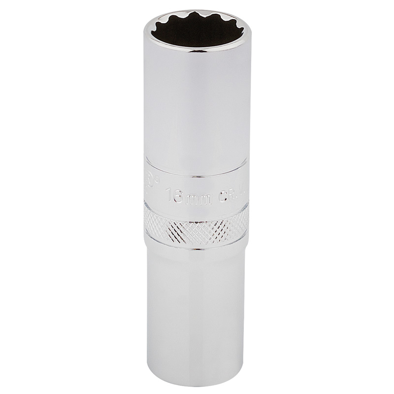 DRAPER 1/2″ Sq. Dr. Hi-Torq® 12 Point Deep Socket (16mm) [33734]