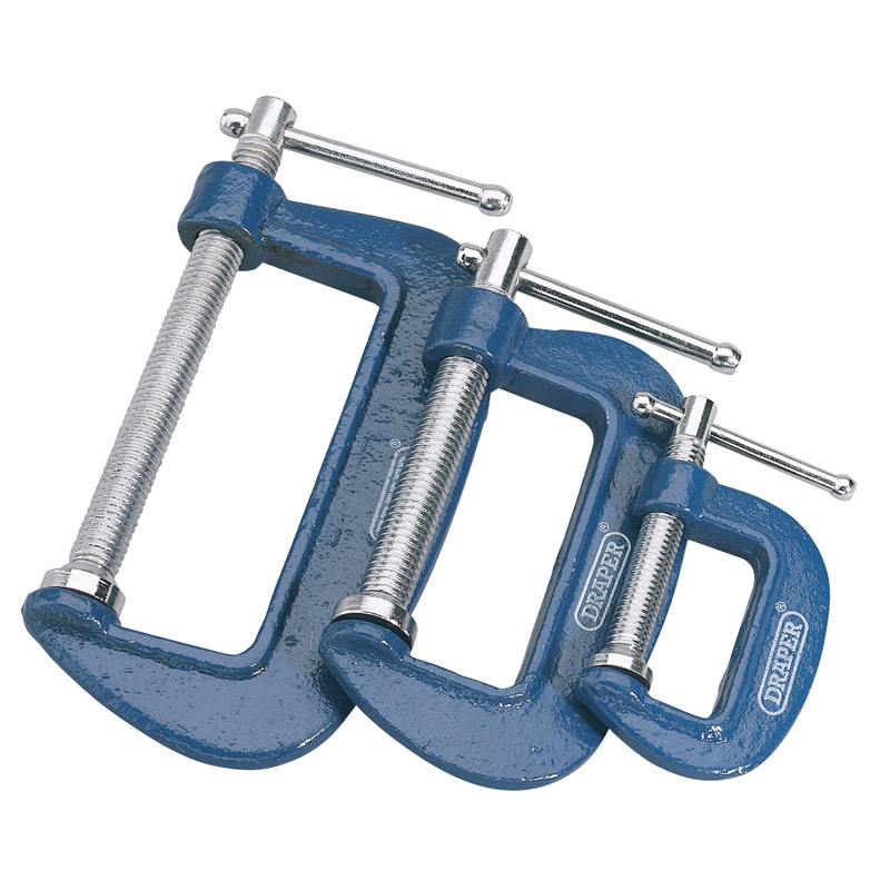 DRAPER C Clamp Set (3 Piece) [36779]