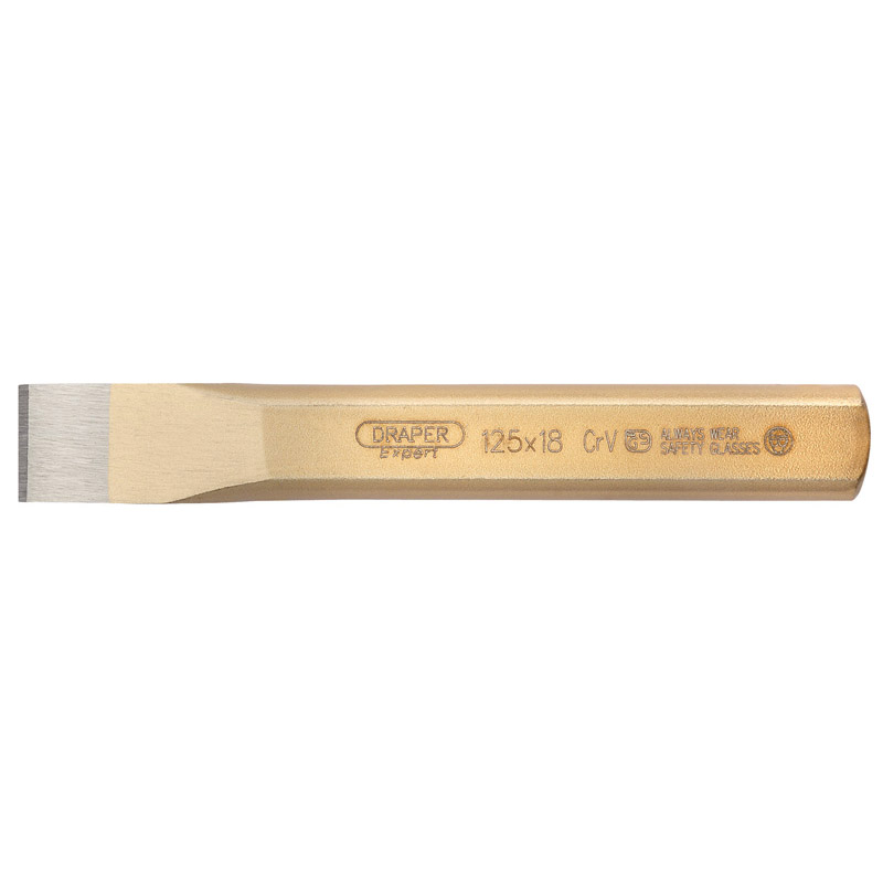 DRAPER 18mm x 125mm Flat Cold Chisel [51596]