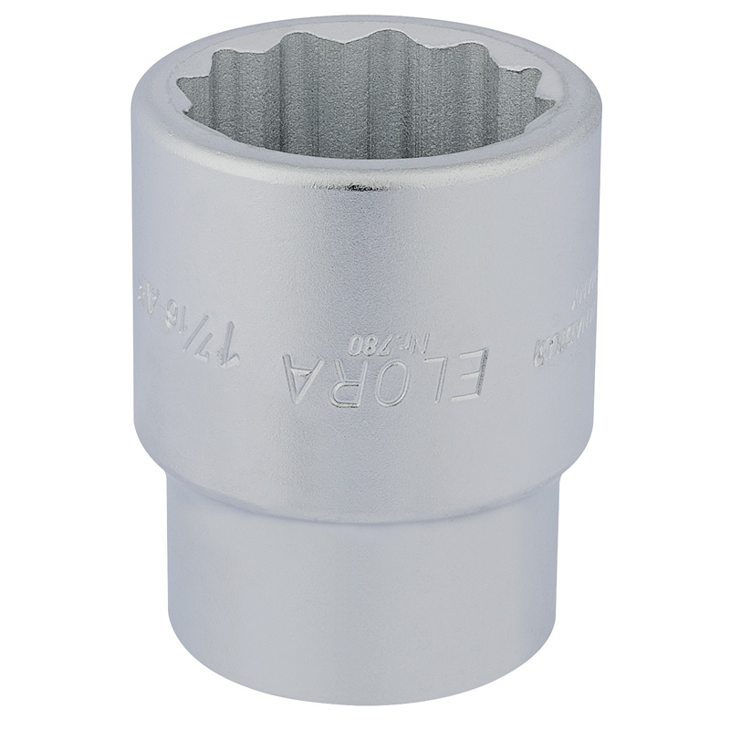 DRAPER 1.7/16″, 1″ Sq. Dr. Elora Bi-Hexagon Socket [53045]