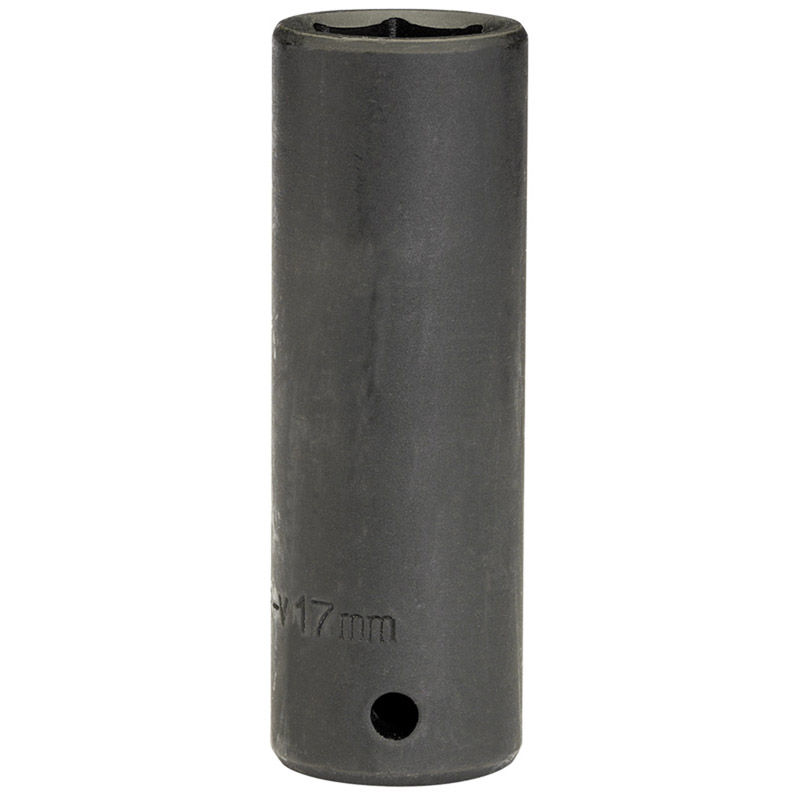 DRAPER 17mm 1/2″ Sq. Dr. Deep Impact Socket (Sold Loose) [59878]