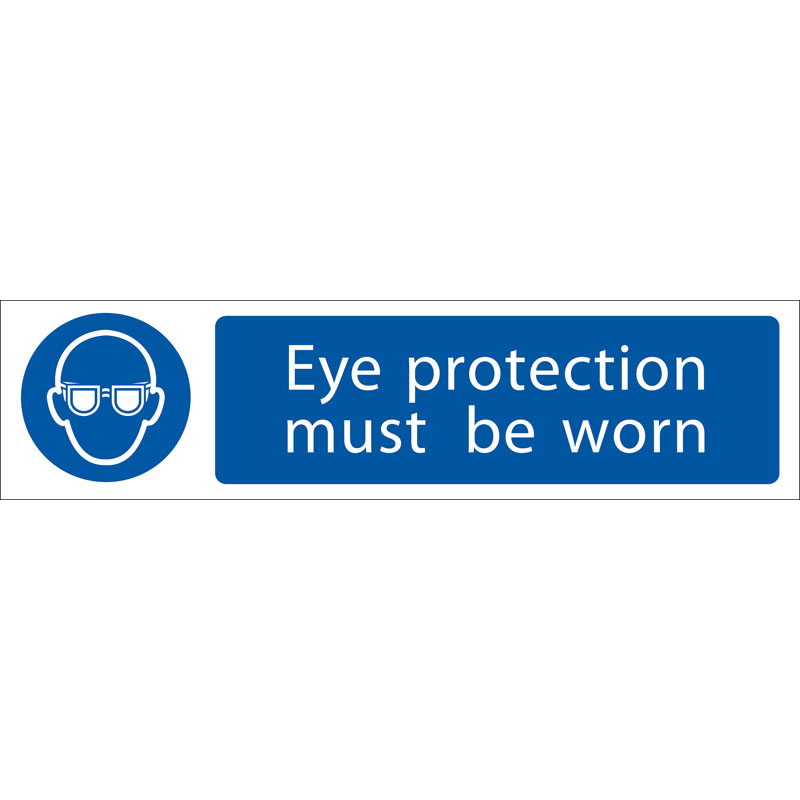 DRAPER ‘Eye Protection’ Mandatory Sign [73085]