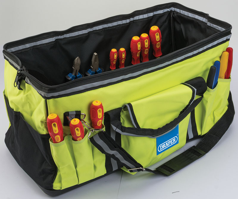 DRAPER Hi-Vis Tool Bag [31085]