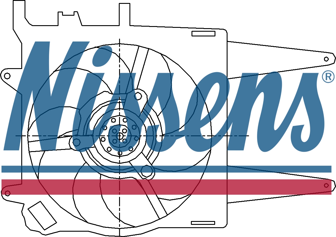 NISSENS Radiator Cooling Fan 85432