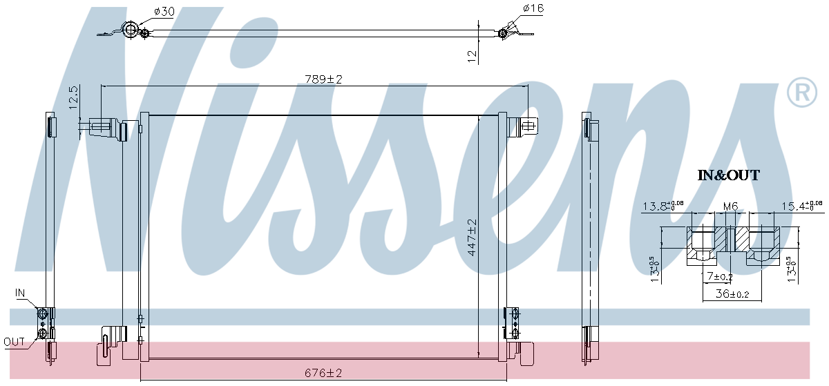 Nissens Aircon Condenser 941266