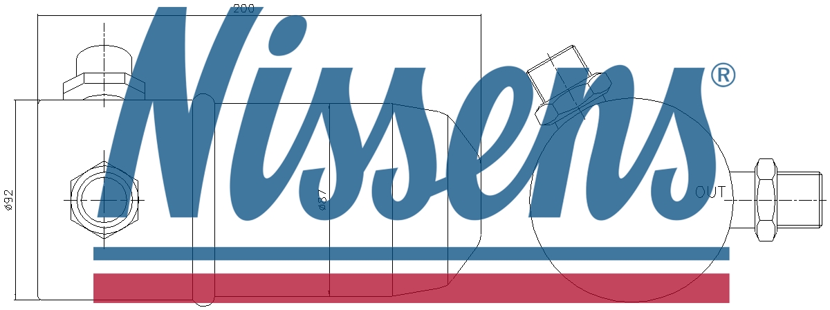 NISSENS Aircon Receiver Dryer 95392